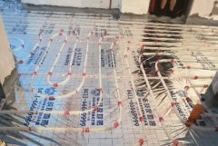 【大连老战友实业】泉水人家42-3-401地暖系统施工巡查